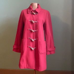 J.Crew Wool Jacket with Wooden Toggle Closures